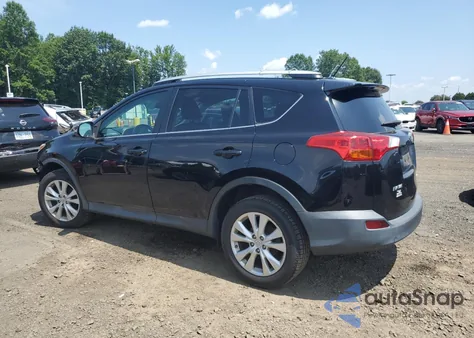 2013 Toyota Rav4 Limited from USA, damaged, VIN 2T3DFREV1DW088454